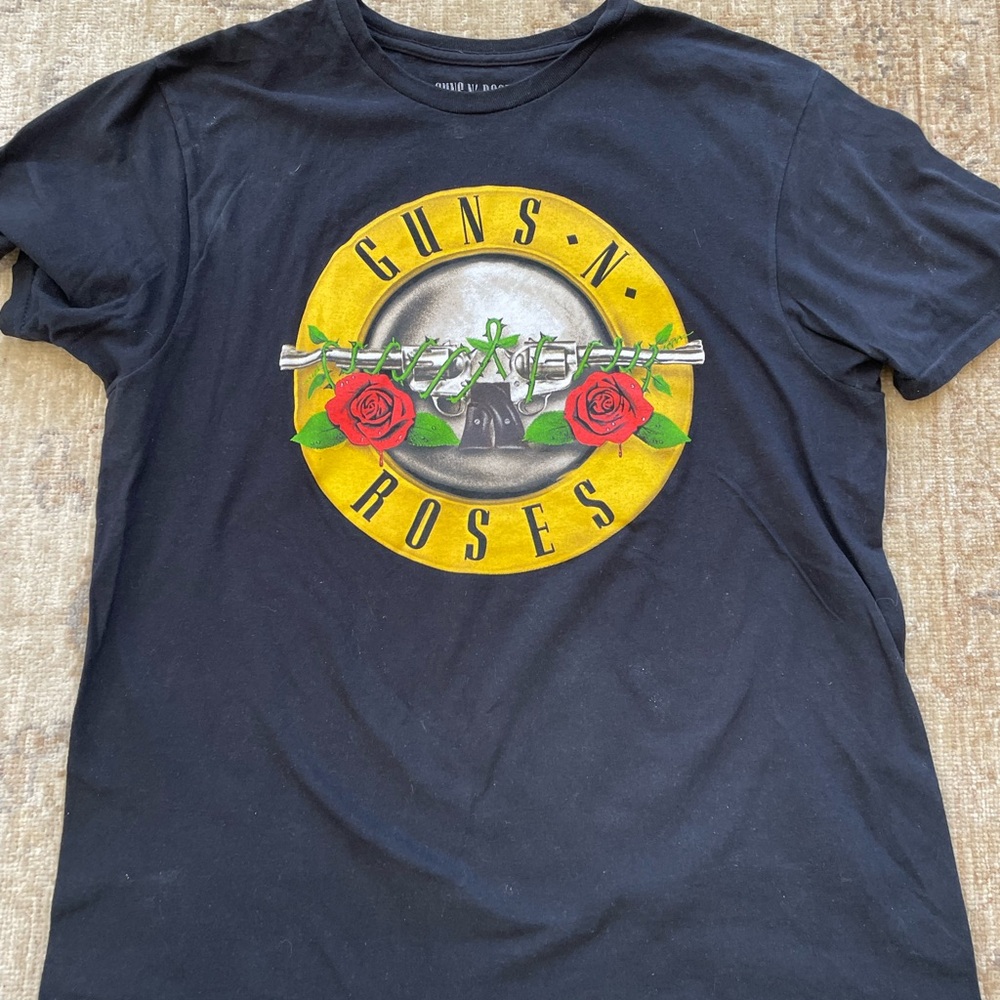 Guns N' Roses Black Graphic Short Sleeve Tee - Picture 2 of 9